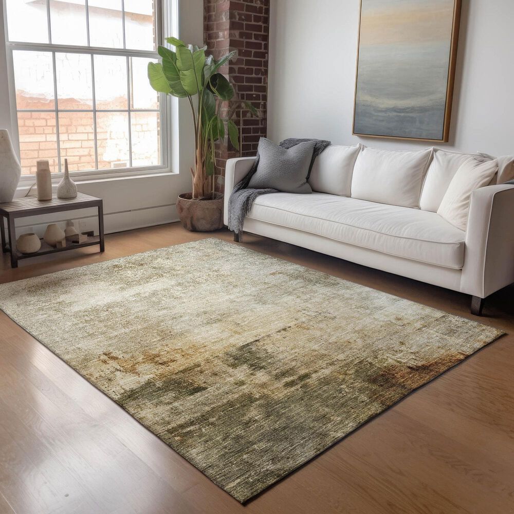Dalyn Rug Company Nouveau NV1 10&#39; x 14&#39; Linen Indoor/Outdoor Area Rug, , large