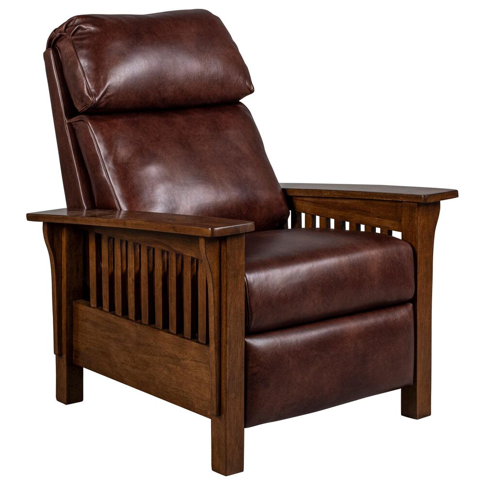 Barcalounger Mission Manual Recliner in Fudge, , large