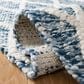 Safavieh Natura NAT711B 2"3" x 8" Ivory and Blue Runner, , large