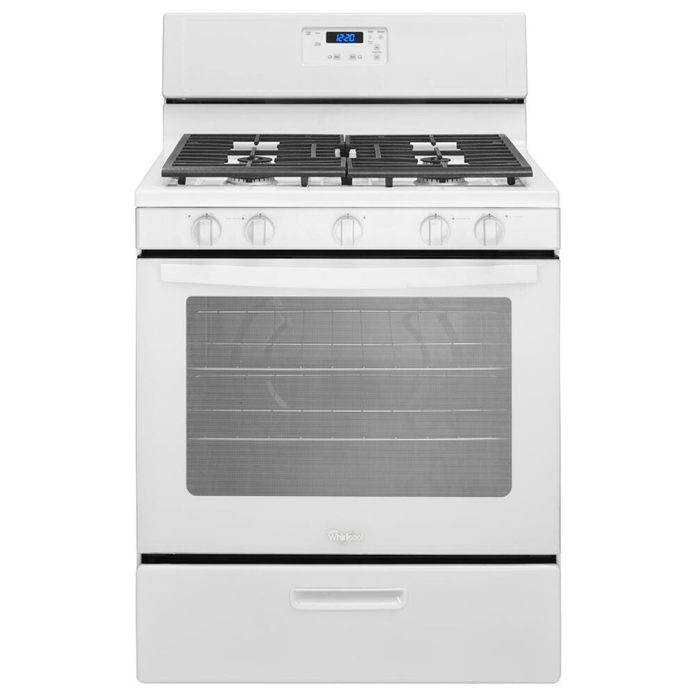 Whirlpool 5.1 Cu. Ft. Freestanding Gas Range with Five Burners, , large