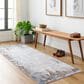 Surya Aisha 2"7" x 7"7" Charcoal, Light Gray, Lavender, Mustard, Gray, Off-White and Rust Runner, , large