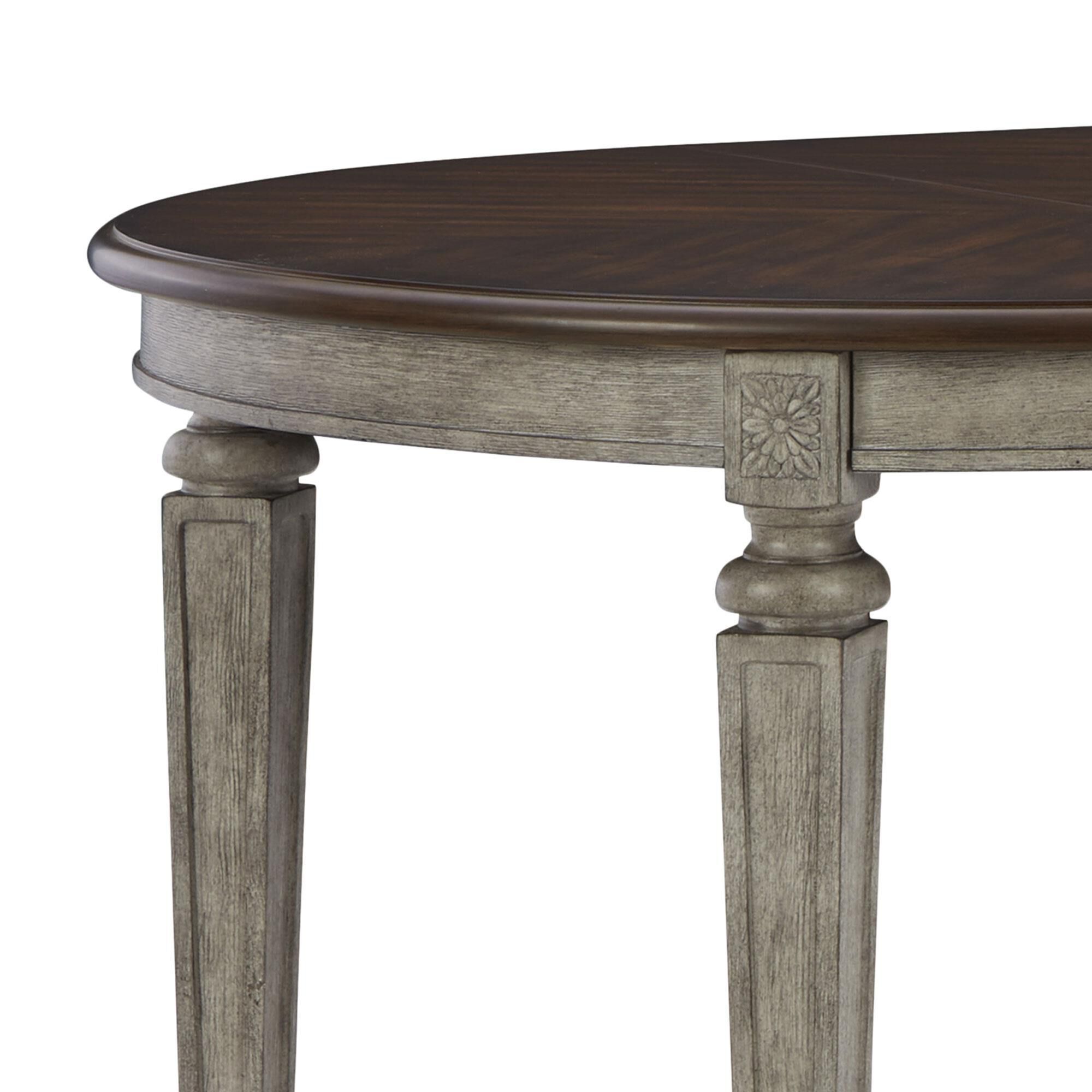 Signature Design by Ashley Lodenbay 7 Piece Oval Dining Set in