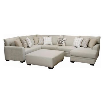 Catnapper Middleton 3-Piece Right Facing Sectional with Chaise in Cement, , large