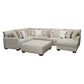 Catnapper Middleton 3-Piece Right Facing Sectional with Chaise in Cement, , large