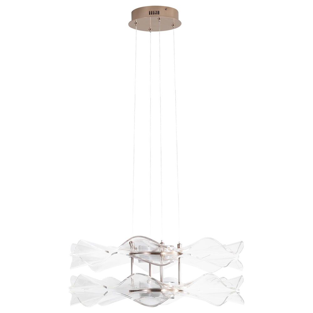 Golden Lighting Vetrina 2-Light Pendant in Light Gold, , large