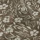 Dalyn Rug Company Soft Essentials Floral Chocolate 8" Round Indoor/Outdoor Area Rug, , large