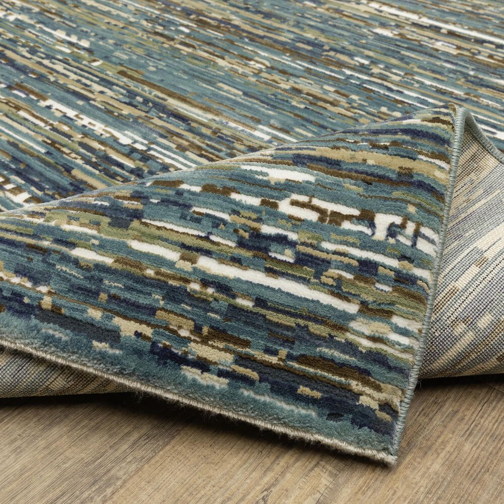 Oriental Weavers Reed 3&#39;3&quot; x 5&#39; Blue and Multicolor Area Rug, , large