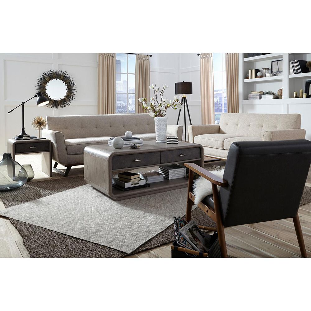 Accentric Approach Urban Eclectic Benton Coffee Table with ...