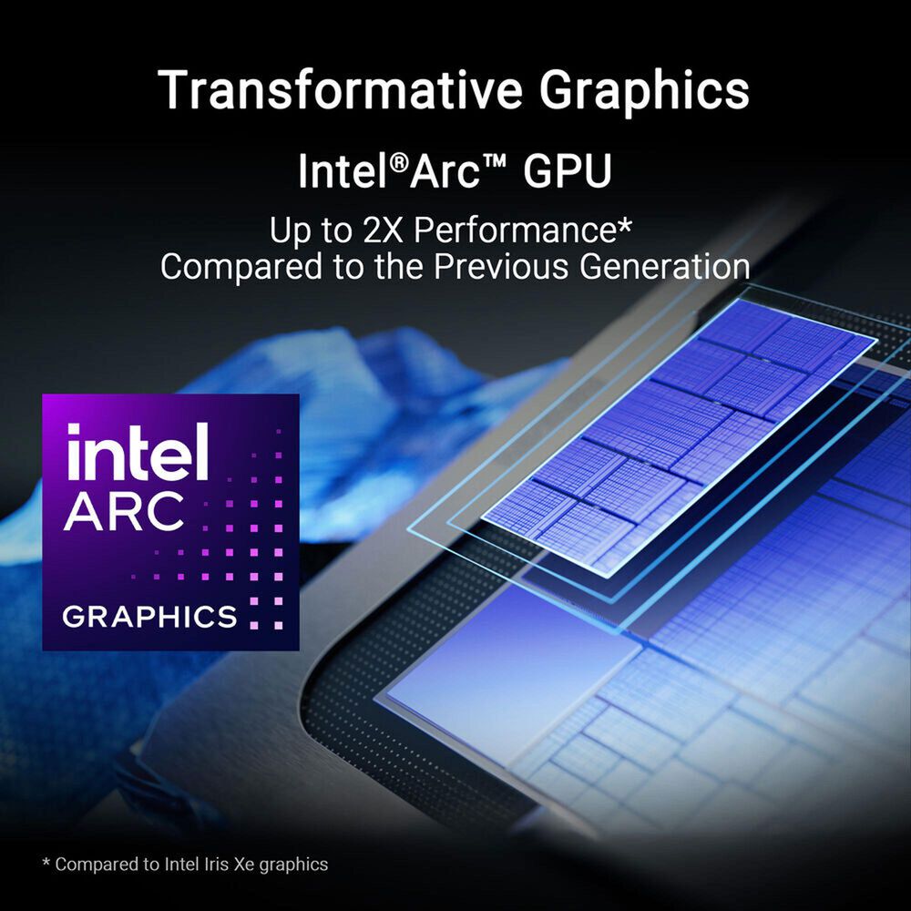 ASUS NUC 14 Pro AI Mini Desktop Computer | Intel Core Ultra 7 258V - 32GB RAM - Intel Arc Graphics - 1TB SSD in Black, , large