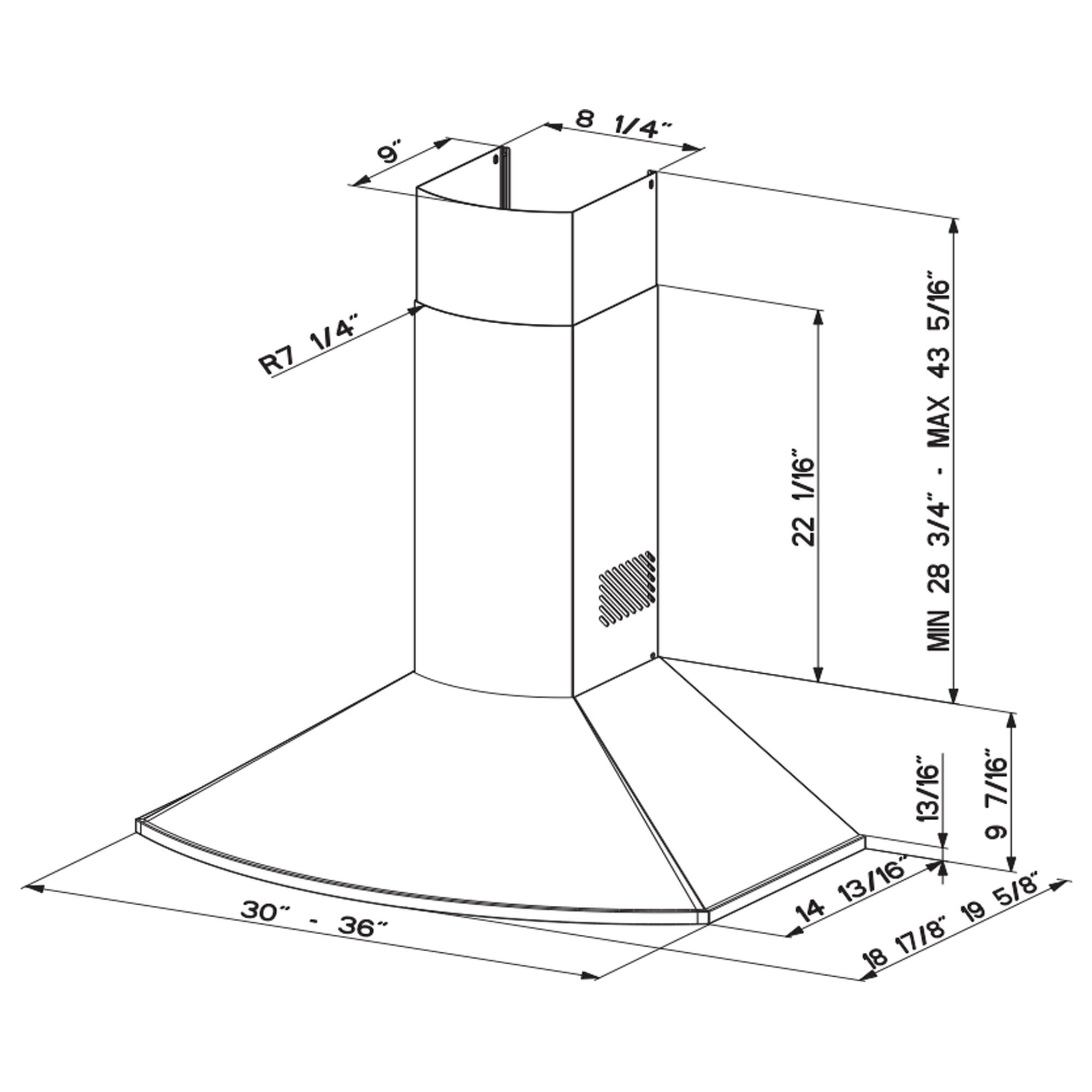 Faber hotsell tender chimney
