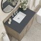 James Martin Vanities Lorelai 36" Single Vanity in Whitewashed Oak with 3 cm Charcoal Soapstone Quartz Top, , large