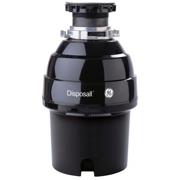 GE Appliances 3/4 HP Continuous Feed Non-Corded Garbage Disposal in Black, , large
