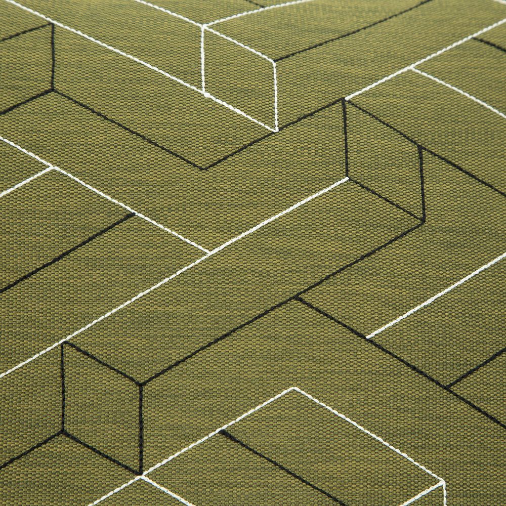 Ashley Horizon Hall Swivel Lounge Chair in Green, , large