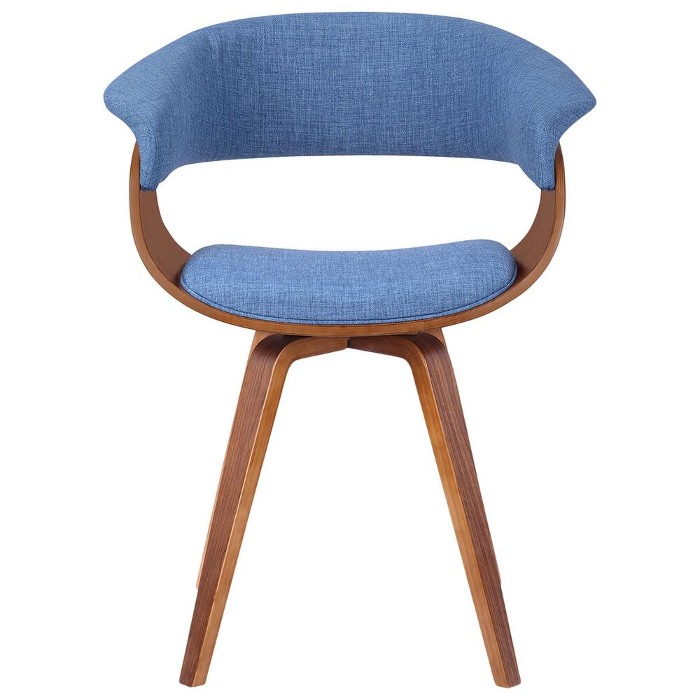Blue River Summer Chair in Blue and Walnut, , large