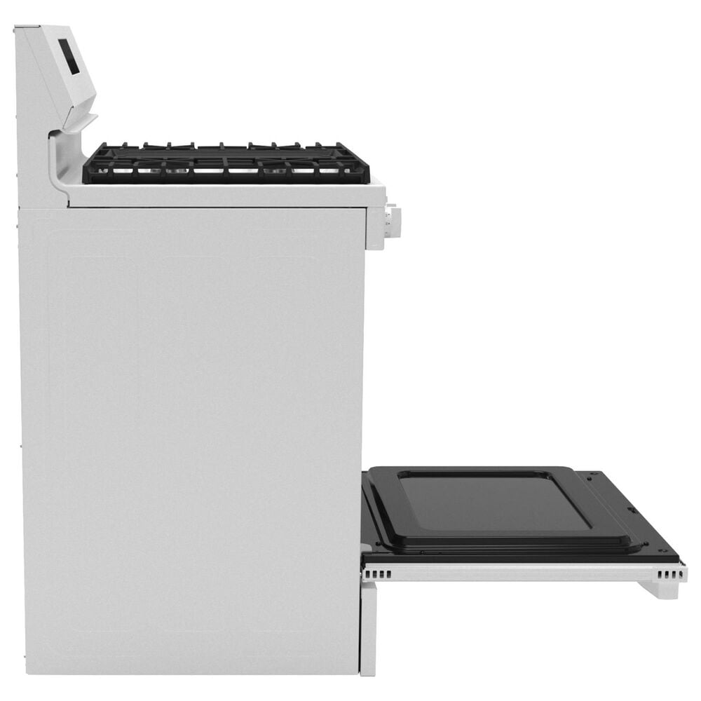 GE Appliances 5.3 Cu. Ft. Freestanding Natural Gas Range with Crisp Mode in White, , large