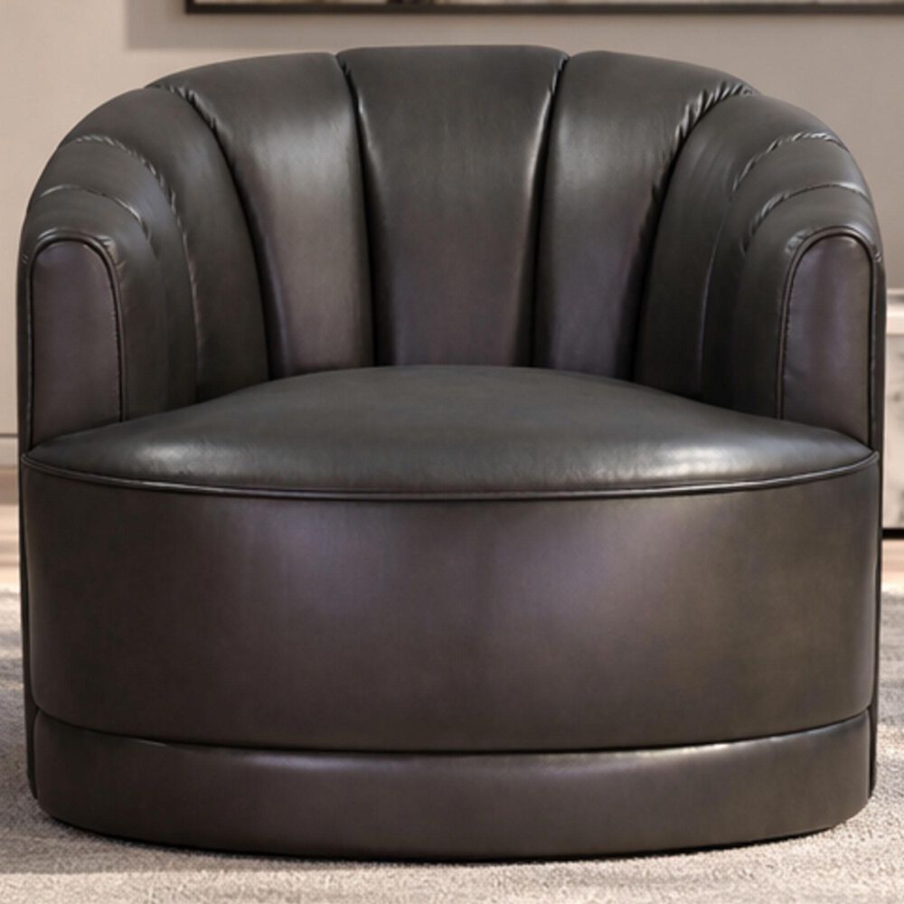 Hydeline Providence Swivel Chair in Ash Grey, , large