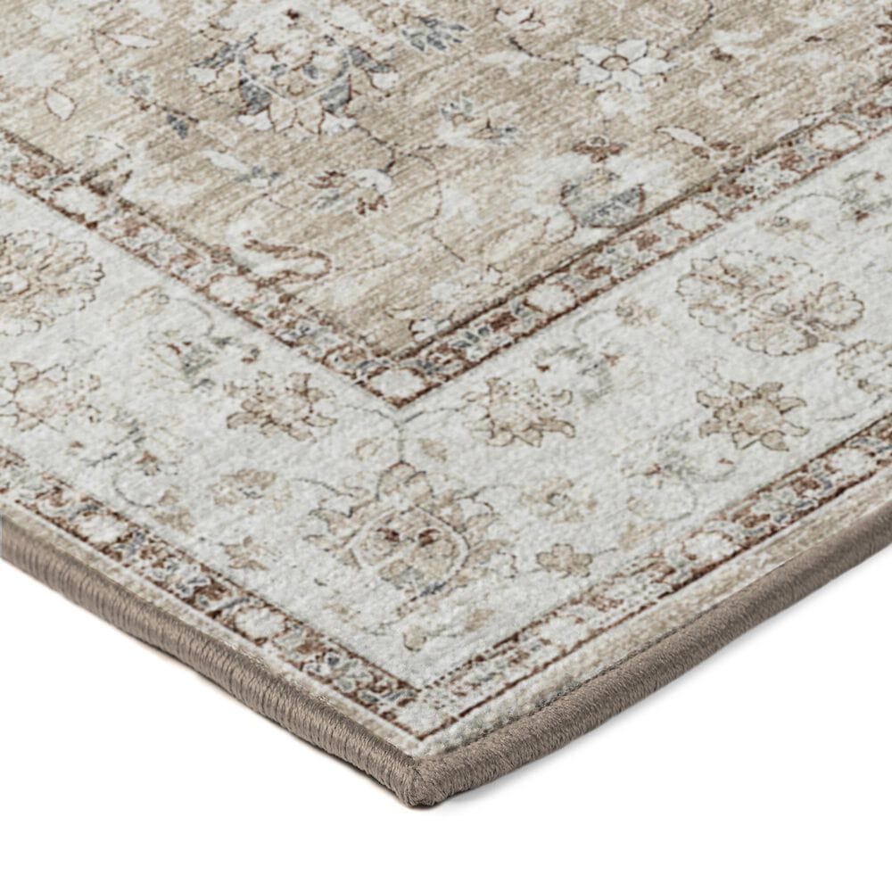 Dalyn Rug Company Tuscany 2&#39;6&quot; x 10&#39; Taupe Indoor/Outdoor Runner, , large