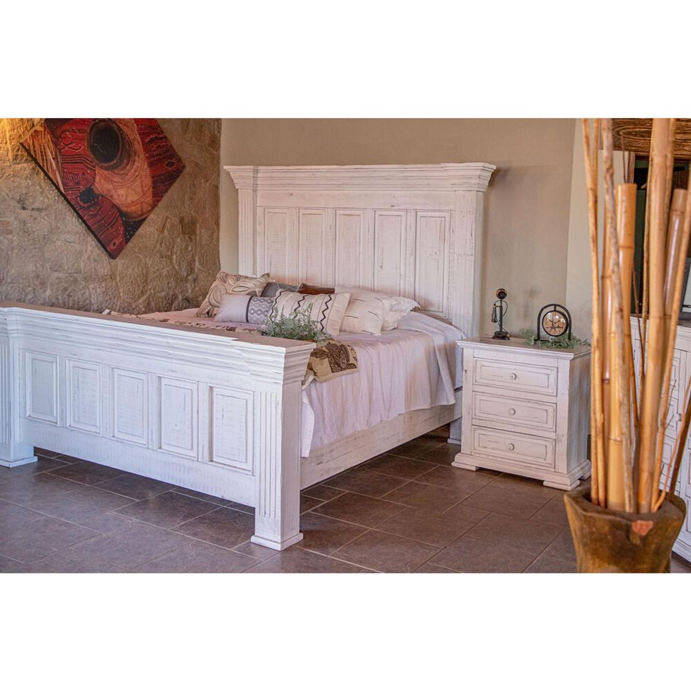 Fallridge Terra 3-Piece Queen Bedroom Set in White, , large