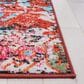 Safavieh Riviera 9" x 12" Orange and Light Blue Area Rug, , large