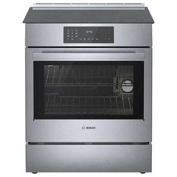 Bosch 800 Series 30" Slide-in Electric Induction Range in Stainless Steel, , large
