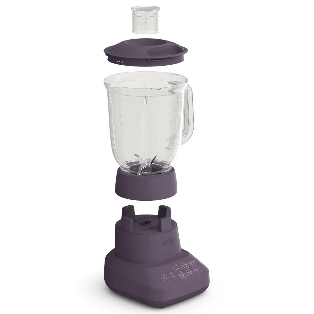 Bella 10-Speed Flip and Store Countertop Blender in Plum, , large