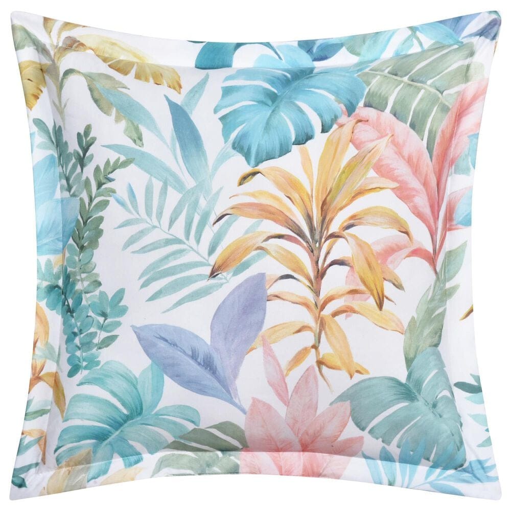 J. Queen New York Bahama 18&quot; Square Throw Pillow in Aqua, , large