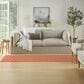 Nourison Twist Reversible 2"2" x 8" Coral Indoor/Outdoor Runner, , large