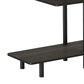 HOMLUX 3-Tier Sofa Side End Table in Espresso, , large