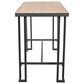 Lumisource Roman Counter Table in Brown/Grey, , large