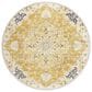 Dalyn Rug Company Marbella 8" Round Gold Area Rug, , large
