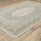 Oriental Weavers Keaton KEA08 Beige and Green 6"7" x 9"6" Area Rug, , large