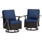 Sunwell Garden 6-Piece Patio Chat Set in Navy, , large