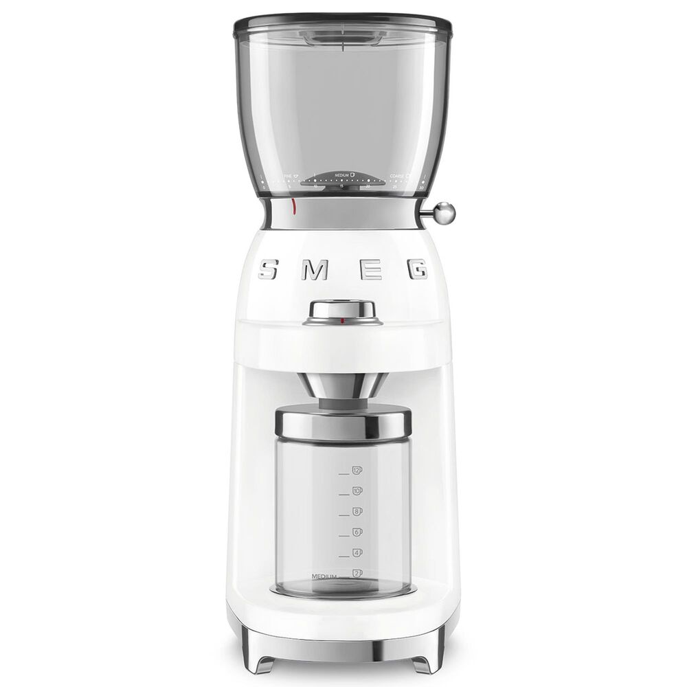 SMEG Retro Coffee Grinder, White, , large