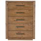 Hooker Furniture Big Sky 40" 5-Drawer Chest in Vintage Natural, , large