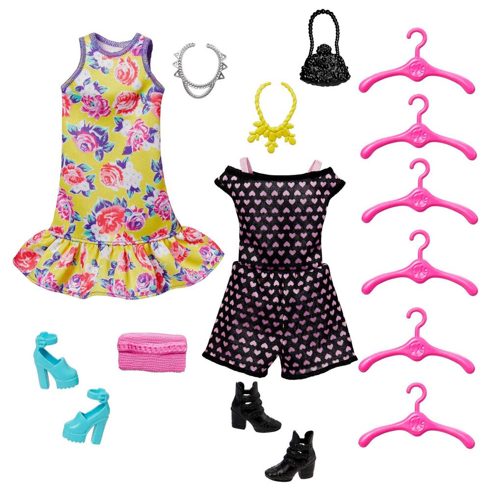Barbie Doll with Ultimate Closet Accessories and Clothes in Multicolor, , large