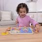 Melissa & Doug 5-Piece Ms. Rachel Jumbo Knob Puzzles in Red, , large