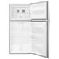 Whirlpool 18 Cu. Ft. Top Freezer Refrigerator Energy Star in Stainless Steel, , large