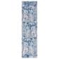 Safavieh Aston 2" x 15" Navy and Grey Runner, , large
