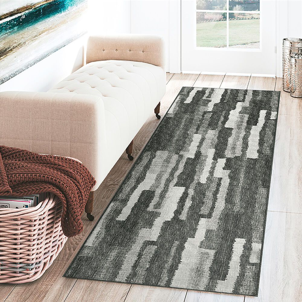 Dalyn Rug Company Brisbane BR7 2&#39;3&quot; x 7&#39;6&quot; Midnight Runner, , large