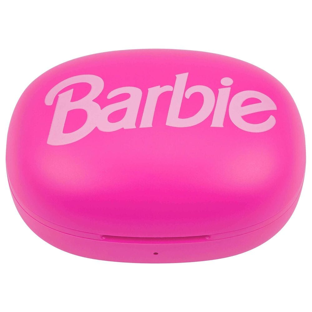 KIDdesigns Barbie Bluetooth True Wireless Earbuds with Charging Case in Pink, , large