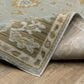 Oriental Weavers Maeve MAE06 Blue and Rust 7"10" x 10"10" Area Rug, , large