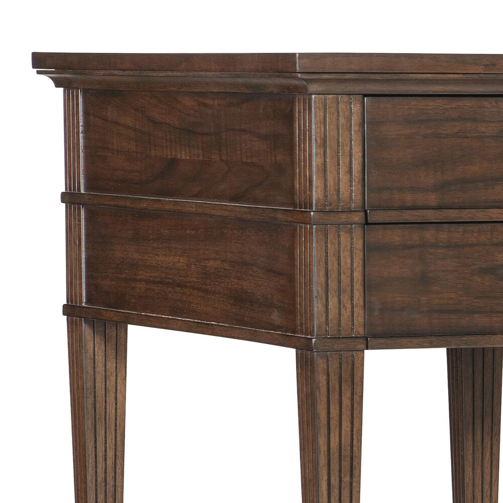 Hooker Furniture Diplomat Writing Desk in Dark Figured Walnut, , large