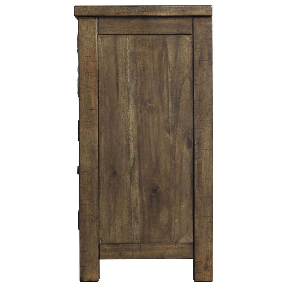 Ashley Moriville Dining Server in Grayish Brown, , large