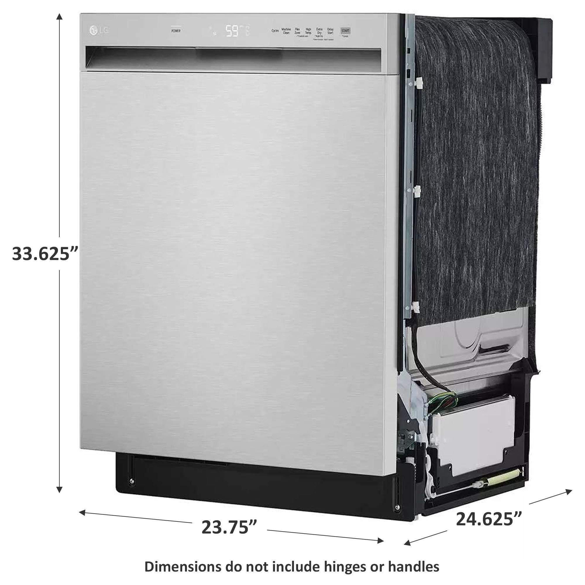 Lg inbuilt dishwasher outlet