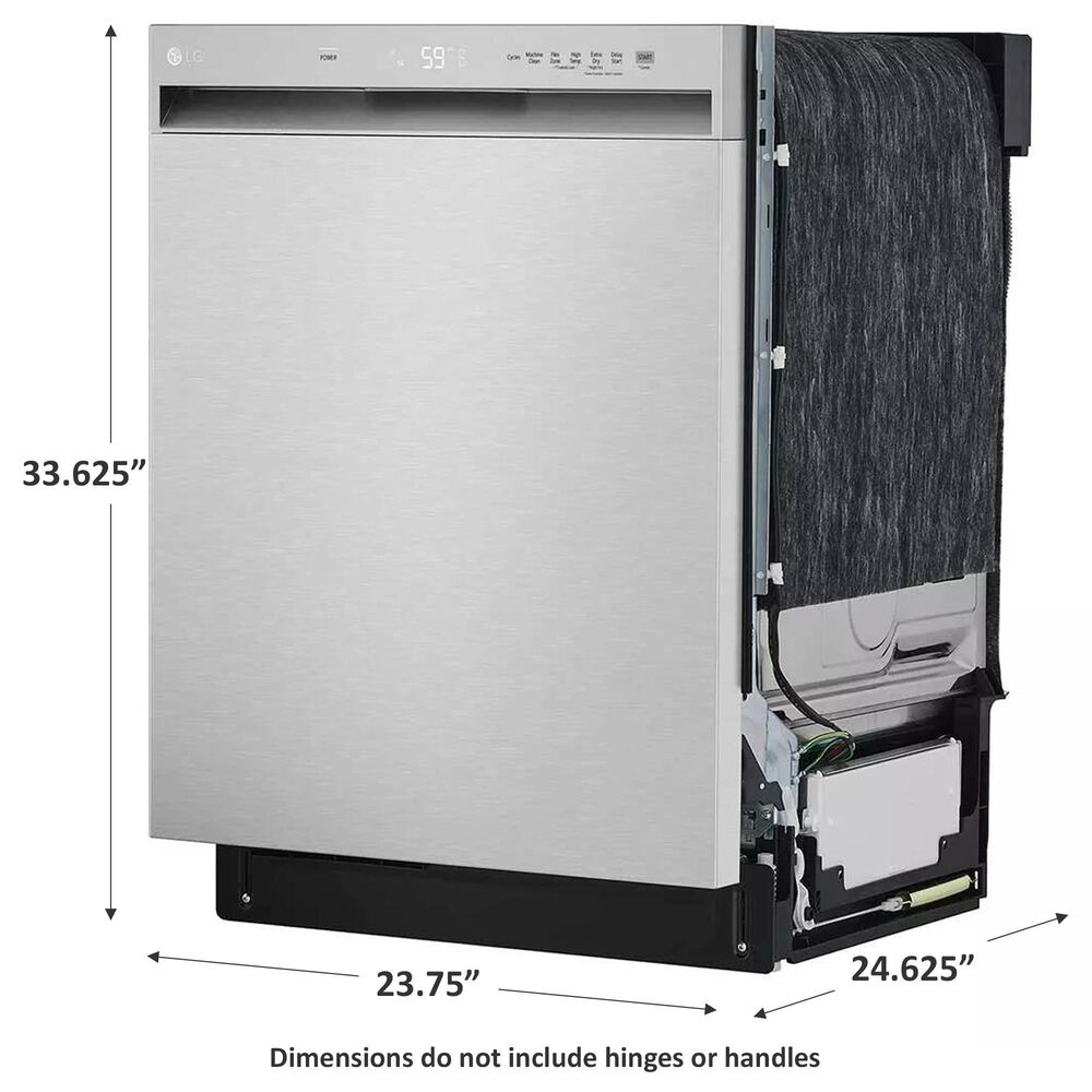 LG 24&quot; Built-In Dishwasher with 2rd Rack in Stainless Steel, , large