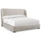 Bernhardt Geneve Queen Wingback Bed in Tan, , large