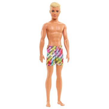Barbie Ken Beach Doll Asst, , large