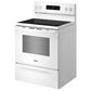 Whirlpool 5.3 Cu. Ft. Freestanding Electric Range in White, , large