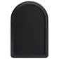 James Martin Rohe 24" Arched Mirror in Matte Black, , large