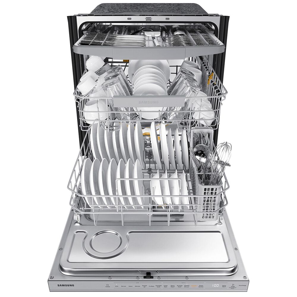 Samsung 24&quot; Built-In Bar Handle Dishwasher with StormWash+ in Fingerprint Resistant Stainless Steel, , large